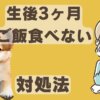 3ヶ月の子犬がご飯を食べない