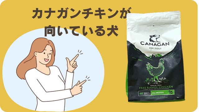 しつけプラスとカナガンチキンドッグフード