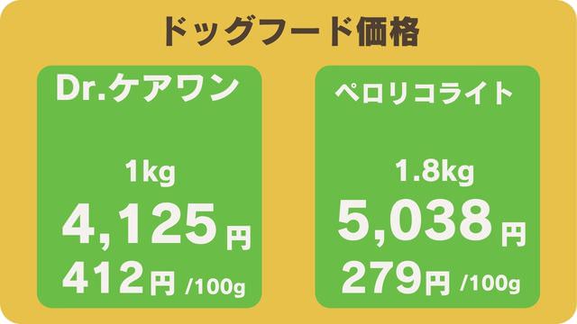 ドクターケアワンとペロリコライト