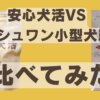 ミシュワン小型犬用と安心犬活