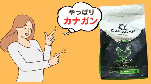 モグワンとカナガンドッグフードチキン