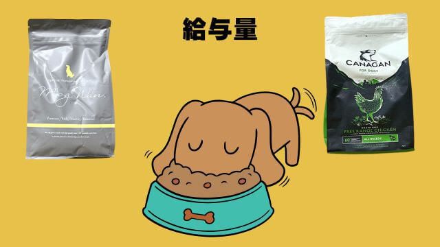 モグワンとカナガンドッグフードチキン