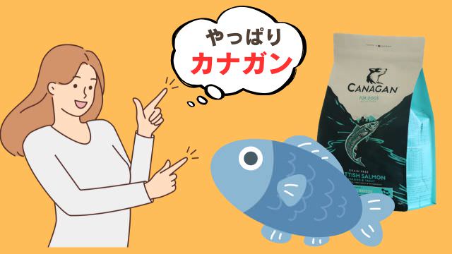 モグワンドッグフードとカナガンサーモン