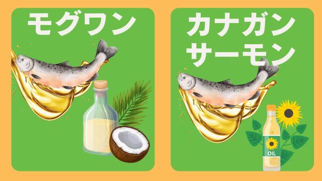 モグワンドッグフードとカナガンサーモン