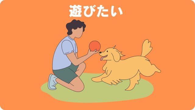 犬の要求吠え