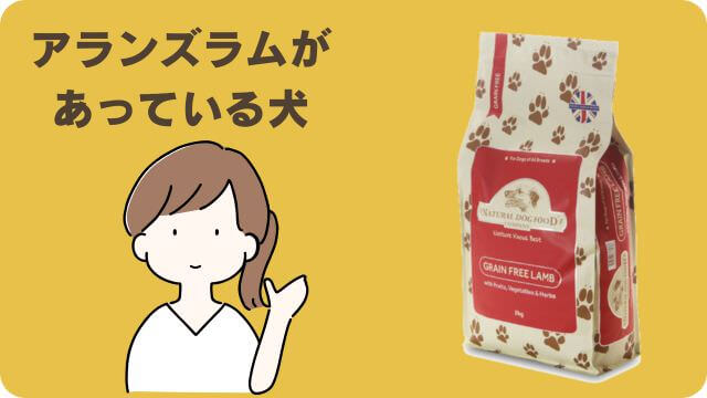アランズナチュラルラムとしつけプラス