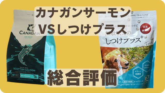 カナガンドッグフードサーモンと無駄吠え対策しつけプラス