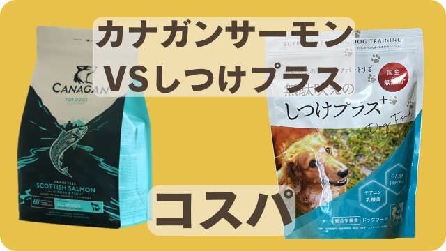 カナガンドッグフードサーモンと無駄吠え対策しつけプラス
