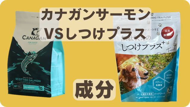 カナガンドッグフードサーモンと無駄吠え対策しつけプラス