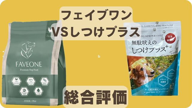 フェイブワンとしつけプラス