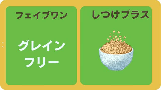 フェイブワンとしつけプラス