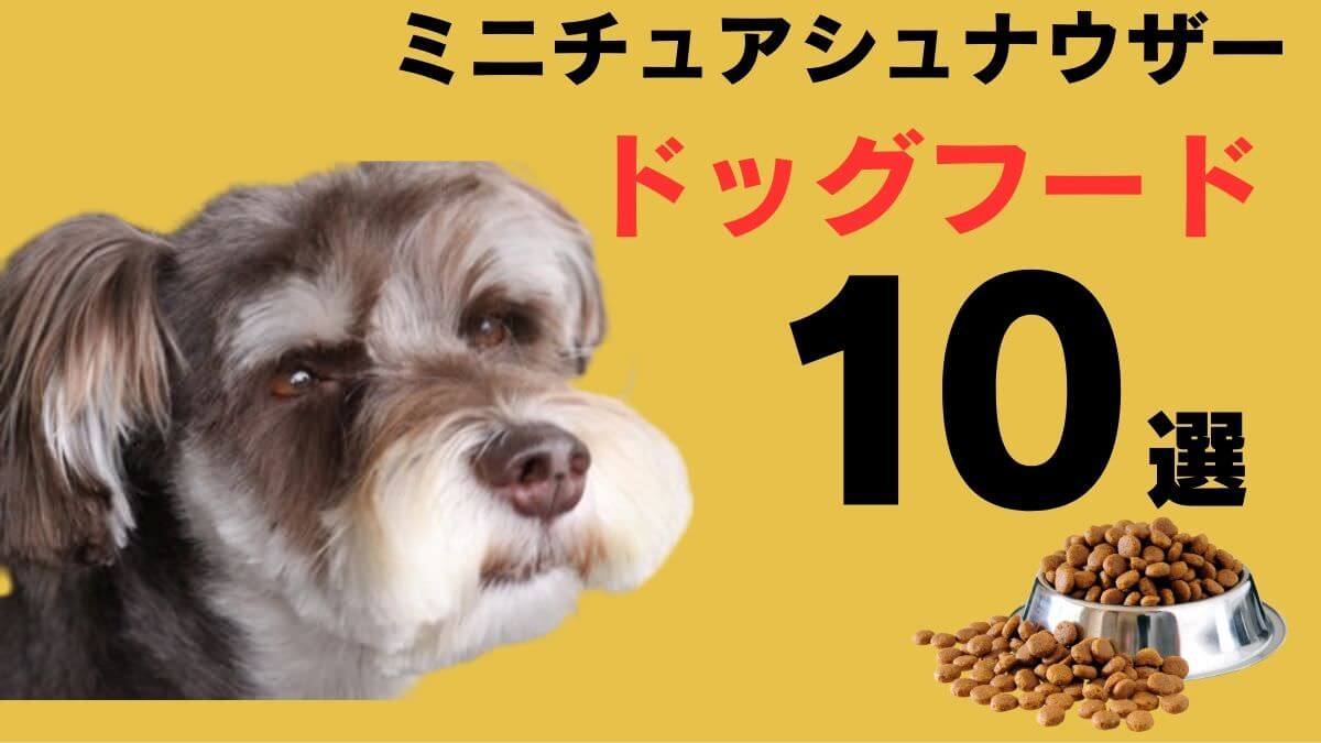 ミニチュアシュナウザー ドッグフード